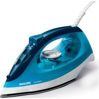 philips comfort gc143629 steam iron - blue  white blue
