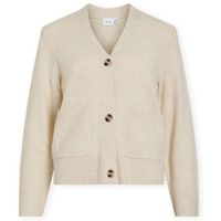 vila chaqueta de punto miraz cardigan - birch para mujer