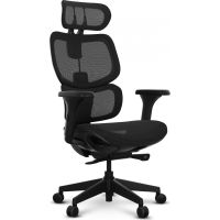 sense7 nobu silla de escritorio ergonomico ajustable transpirable negra