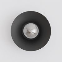 aplique de pared osum s negro grafito
