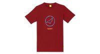 camiseta roja lagoped teerec bird