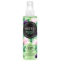 yardley magnolia and fig moisturising fragrance body mist 200ml