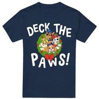 dessins animes camiseta deck the paws para hombre