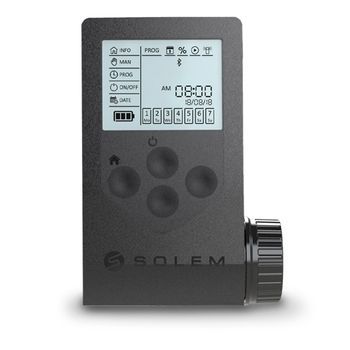 Programador Riego A Pilas Solem Woobee 4 Estaciones Con Bluetooth | Oferta Exclusiva