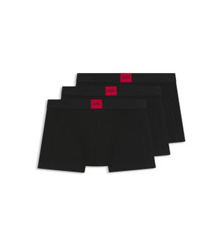 HUGO para hombre. 50532797 Set 3 Bóxers Galaxy negro (M), Homewear, Algodón