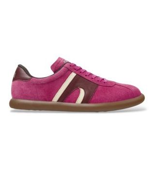 Camper para mujer. K201608-041 Zapatillas de piel Pelotas Soller rosa (41), Plano, Ninguno, Casual