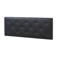 cabecero rombo 140x60 negro