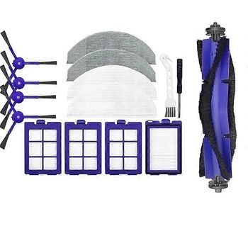 Repuestos Para Cepillos Laterales, Rodillos Y Filtros Hepa Compatibles Con Aspiradoras Robot Eufy Robovac X8. Accesorios ~0496.