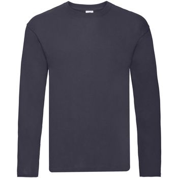 Fruit Of The Loom Camiseta manga larga Iconic 150 Classic para hombre