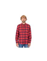 camisa hurley portland organic rojo hombre