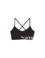 sujetador deportivo de fitness puma x hyrox stra black mujer