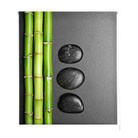 estoralis - estor enrollable translucido  estampado zen  150 x 180 cm anchoalto tamano tela 147 x 175 cm  z-4522 unico