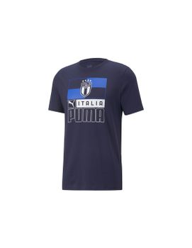 Camiseta de fútbol Puma Italia Core Azul