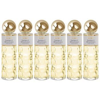 Pack De 6 Eau De Parfum Mujer Saphir Select Woman 200ml