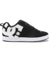de dc shoes dc shoes zapatillas court graffik shoe black white stencil