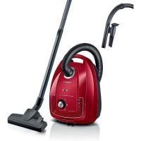 bosch serie 4 bgb38rd2 aspiradora con bolsa 600w roja