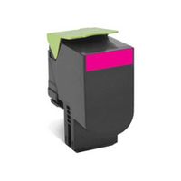 compatible magenta lexmark 80c2xme toner cartridge