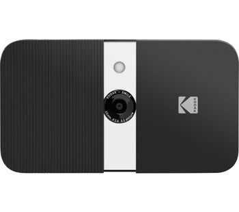 KODAK Smile Instant Digital Camera - Black & White, Black