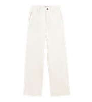 ecoalf para mujer mcwgapaaras00269s24-001 pantalon aras beige 36 casual algodon organico sostenible