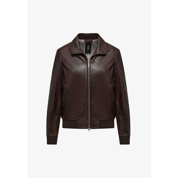 Bomboogie Cazadora de cuero JW VALL P LLV6-118 BARK BROWN para mujer