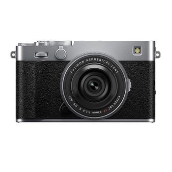 Cámara Mirrorless Fujifilm X-E5 Kit 40,2MP 6.2K UHD 23mm WiFi Bluetooth Plata