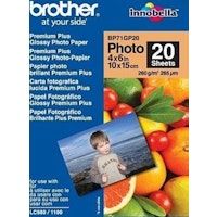 Brother BP71GP20 Premium Glossy Photo Paper papel fotográfico Blanco