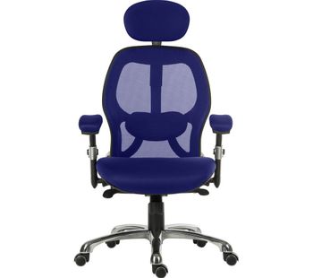 TEKNIK OA1013BL Cobham Reclining Executive Chair - Blue, Blue