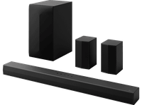 reacondicionado seminuevo bueno barra de sonido - lg s60tr bluetooth 440 w 51 canales dolby digital y dts negro