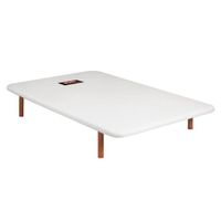 base tapizada de  pikolin divanlin 3d 140x182cm - blanco