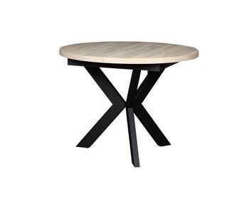 Mesa de comedor agnes dt100 100x138x76 beige