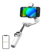 gimbal aochuan smart x2 3 ejes rgb 7 colores blanco
