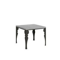 mesa tipo libro 90x90180 cm paxon libra cemento estructura antracita