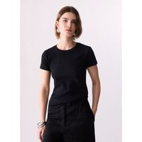 liu jo tops y camisetas t-shirt con parche logo para mujer