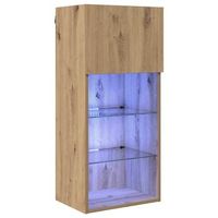 mueble de tv montado en la pared 405 x 30 x 90 cm vidaxl