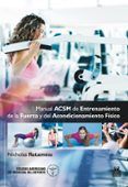 manual acsm de entrenamiento de la fuerza y del acondicionamiento fisi