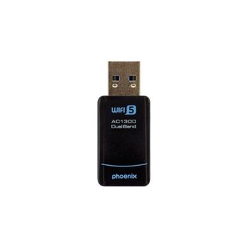Adaptador Wi-Fi USB Phoenix Nano 1300Mbps Dual Band