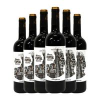 vinos sanz vino tinto la capital vinos 75 cl 14 vol pack de 6 unidades