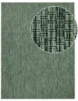 alfombras de interior y exterior venezia verde 80x150 cm