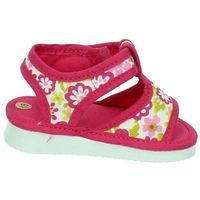 vulca-bicha pantuflas sandalias fuxia para nina