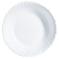 fuente honda vidrio opal blanca 28 cm