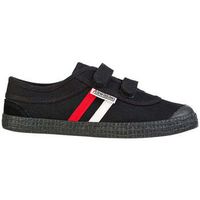 kawasaki zapatillas kawasaki retro shoe wvelcro k204505 1001s black solid para mujer