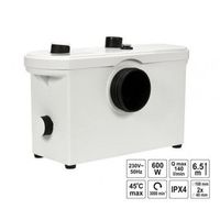 wave wc pump 600w with grinder