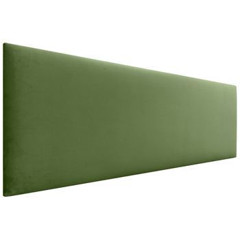 Dhome Cabecero De Terciopelo Liso 150x50 Camas 150/160 - Verde Selva