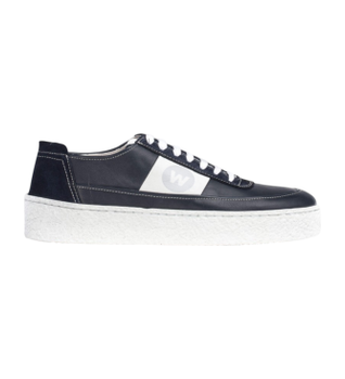 Wonders para mujer. CB-3902_943_4905 Zapatillas de piel marino (43), Plano, Cordones, Casual