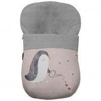 2024 saco grupo cero pinguino dydados polipiel estampada pelo gris