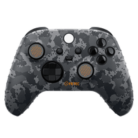 protector silicona  grips camo digital black fr-tec  xbox xs