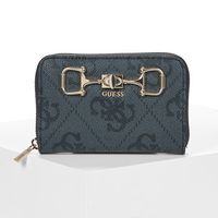 guess cartera janie logo slg zip around para mujer