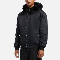 moose knuckles denali nylon bomber jacket - m