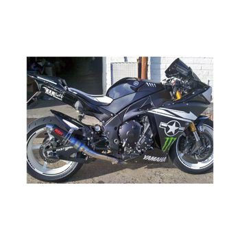 Silenciador de escape Yamaha YZF-R1 E3 '09-'14 Mass M1