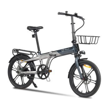 Bicicleta Eléctrica Youin Praga Pro Bk1850 Plegable Aluminio Correa 250w